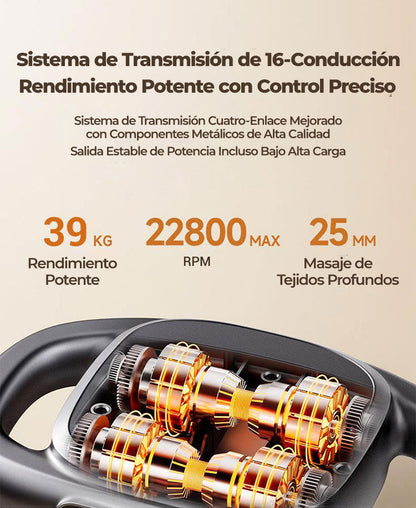 🎁Juego de pistolas de masaje de 8 cabezales y 16 unidades