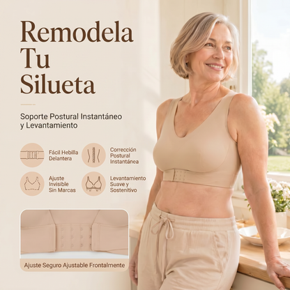 Women’s Beige Wireless Bra, Soft Breathable Non-removable Moulded Cups, Yoga Fitness Sportswear for Gym & Daily Training