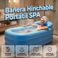 🛁✨ Bañera Inflable para Adultos – Spa Portátil, Relájate en Casa con Máxima Comodidad 🏠💆‍♂️