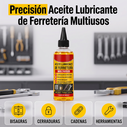 Aceite lubricante multiusos para herramientas