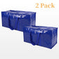 🏠🛍️ Bolsa multifuncional y resistente XL para almacenamiento y mudanzas ✈️