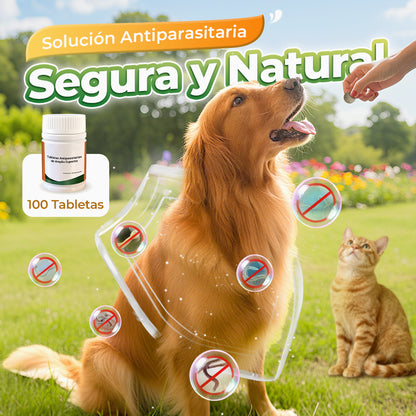 100 comprimidos antiparasitarios de amplio espectro