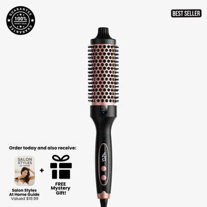 💇‍♀️Peine estilizador 2 en 1 para dar volumen al cabello✨ Volumen esponjoso en minutos