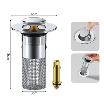 🛠️✨ Filtro de Drenaje de Piso de Acero Inoxidable – Durable y Fácil de Limpiar 🔧