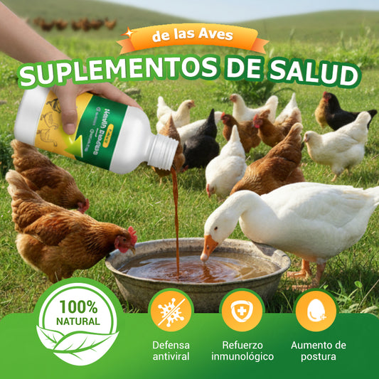 Solución Oral Multisíntomas para Aves de Corral