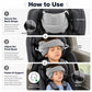 Soporte de Cabeza para Silla de Coche Infantil, Banda de Apoyo para Siesta Suave y Ajustable con Cojines Laterales Acolchados