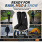 Funda impermeable para botas largas y versátil