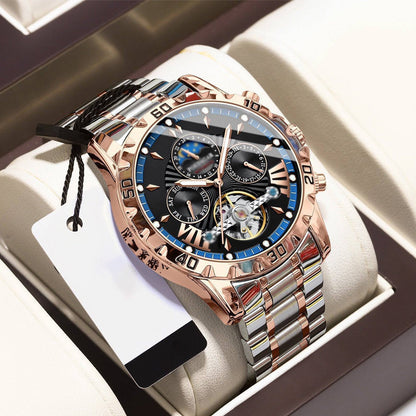 ⌚Relojes mecánicos automáticos suizos nuevos a prueba de agua