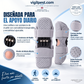 Rodillera especial para personas mayores con muelle, soporte y dispositivo de elevación de la rodilla