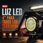 Modulo LED de 4 pulgadas y 99 W para todoterreno