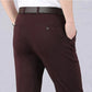 Pantalones casuales clásicos de alta elasticidad para hombre