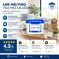 Caja mágica para purificación de aire interior y eliminación de polvo. No requiere electricidad