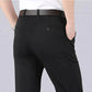 Pantalones casuales clásicos de alta elasticidad para hombre