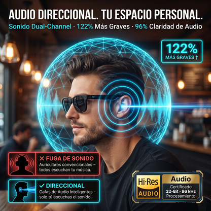 🥳 2026: ¡Ya a la venta! 🥳💞 ¡Más de 50 000 unidades vendidas! 👓✨ ¡50 % de descuento! Gafas inteligentes con IA: ¡tu asistente de IA personal para tus viajes y tu día a día! 🗣️🌍