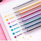 ✨¡Más de 80.000 unidades vendidas! 🎁 Set de bolígrafos de gel con purpurina – Escritura fluida 🎨