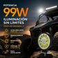Modulo LED de 4 pulgadas y 99 W para todoterreno