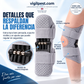Rodillera especial para personas mayores con muelle, soporte y dispositivo de elevación de la rodilla