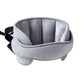 Soporte de Cabeza para Silla de Coche Infantil, Banda de Apoyo para Siesta Suave y Ajustable con Cojines Laterales Acolchados
