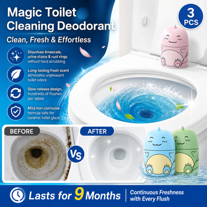🔥OFERTA ESPECIAL🔥 Desodorante mágico para limpiar el inodoro: ¡elimina las manchas y combate los malos olores!