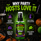 Spray de ambiente de demonio verde de Halloween