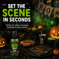 Spray de ambiente de demonio verde de Halloween