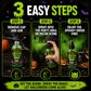 Spray de ambiente de demonio verde de Halloween