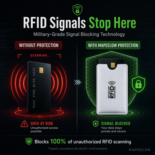 💳Fundas para tarjetas de crédito con bloqueo RFID – Protección antirrobo delgada tipo cartera 🔒
