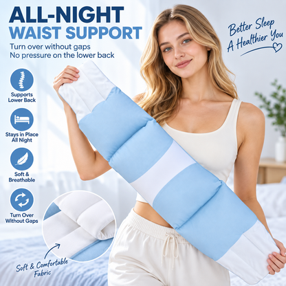Almohada ergonómica envolvente de soporte lumbar