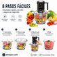 🥩⚡ Picadora Eléctrica Gran Capacidad – Carne Picada en Segundos, Potente y Súper Rápida 🥟🔥