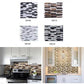 Pegatina de pared 3D autoadhesiva de azulejo de cristal