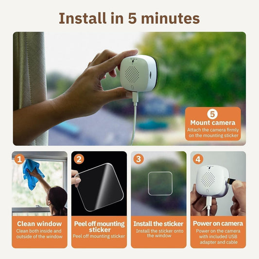 🔥 Cámara de seguridad magnética con imagen nítida 🎥 Visión nocturna en color 🌙 Grabación 24/7 y alertas inteligentes 🚨 ¡Fácil de instalar! 🔒