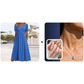 👗✨ ¡OFERTA 50% OFF! Vestido V Holgado de Mujer con Manga Corta – Corte Suelto, Cómodo y Elegante para Todos los Días 🌿💫