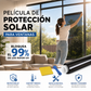 Lámina de protección solar para ventanas de automóviles