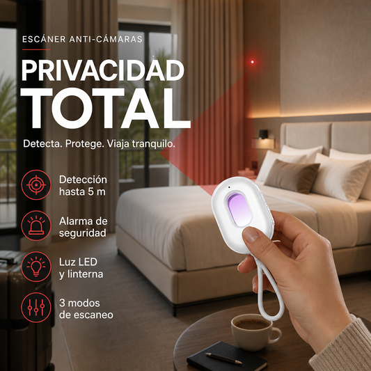 ⏳50 % de descuento por tiempo limitado⏰Detector de Cámaras Compacto por Infrarrojos de Alta Sensibilidad📹🚨