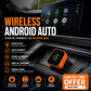 🚗 ¡50 % DE DESCUENTO POR TIEMPO LIMITADO! ✨ Adaptador inalámbrico para Android Auto: «Plug & Play», estable y rápido ✨