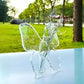 🔥 Jarrón decorativo transparente inspirado en una mariposa