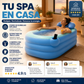 🛁✨ Bañera Inflable para Adultos – Spa Portátil, Relájate en Casa con Máxima Comodidad 🏠💆‍♂️