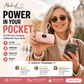 ⏳🔥¡50 % DE DESCUENTO POR TIEMPO LIMITADO! ⏰ 🔋✨ Mini Power Bank 5000mAh – Bolsillo Ultracompacto, Carga de Emergencia Sin Peso Extra 🎒⚡