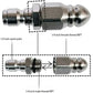 💦 Cabezal rociador para la limpieza y el desatasco de tuberías: potente y con resultados espectaculares, para que tus tuberías estén siempre despejadas 🔧✨