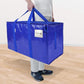 🏠🛍️ Bolsa multifuncional y resistente XL para almacenamiento y mudanzas ✈️