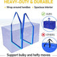 🏠🛍️ Bolsa multifuncional y resistente XL para almacenamiento y mudanzas ✈️
