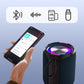 Altavoz Bluetooth portátil de 40W de pico con luz RGB