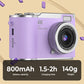 💎 ¡60% de descuento! 💎 Cámara digital 4K HD con pantalla abatible: zoom 8x, enfoque automático y pantalla giratoria para vlogs y selfies 📸🌈
