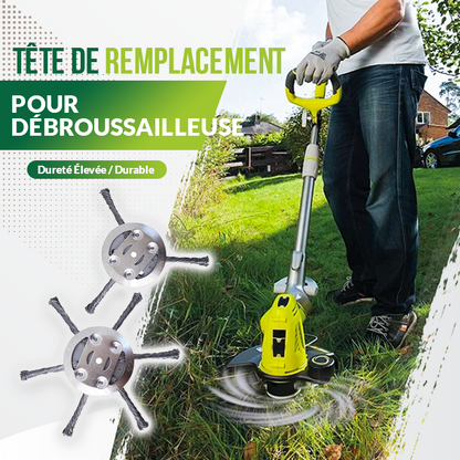 📢 ¡COMPRA 2 Y LLÉVATE 1 GRATIS! 🔧 Cabezal de repuesto para desbrozadora – Universal, fácil de instalar y duradero para jardinería 🌿