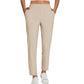 🔥⏳ OFERTA LIMITADA 50% DE DESCUENTO 🌞 Pantalones de talle alto para mujer con bolsillos con cremallera 👖 – Tejido elástico en 4 direcciones, control de abdomen, transpirable y de secado rápido, 6 colores, S-3XL