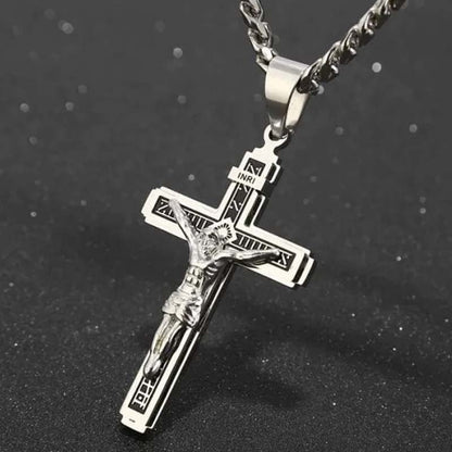📢📢¡50% DE DESCUENTO! ⏰Delicado collar de cruz de elegancia atemporal