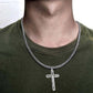 📢📢¡50% DE DESCUENTO! ⏰Delicado collar de cruz de elegancia atemporal