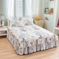 📢 Juego de 3 Piezas de Falda de Cama con Volantes 🛏️