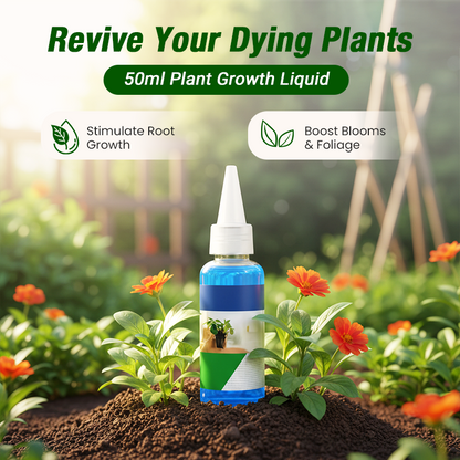 Líquido para el crecimiento de plantas para plántulas y esquejes