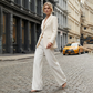 ✨👖 Pantalones Elegantes de Cintura Alta y Pierna Ancha para Mujer💼💃 Sofisticación moderna que estiliza y enamora